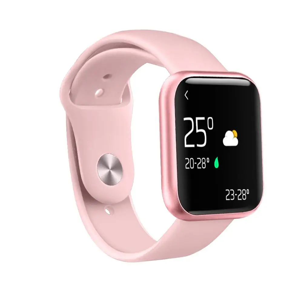 

P80 1.3 Inch IP68 Waterproof Smart Bracelet Full Touch Screen Heart Rate Blood Pressure Sleep Detection Motion Pedometer Smart