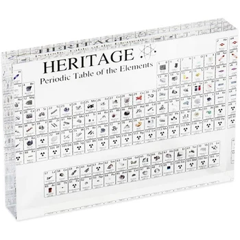 

Periodic Table Display with s Acrylic Periodic Table of s for Crafts Decor Students Teacher Gifts