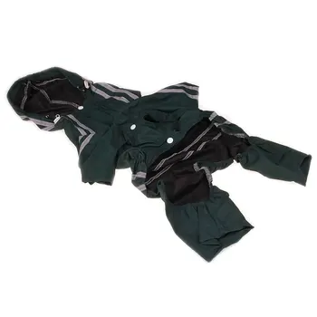 

New Dog Rain Coat Dog Waterproof Jacket Soft Comfortable Fashion Solid Color Polyester for Medium-Sized to Extra Large Dog