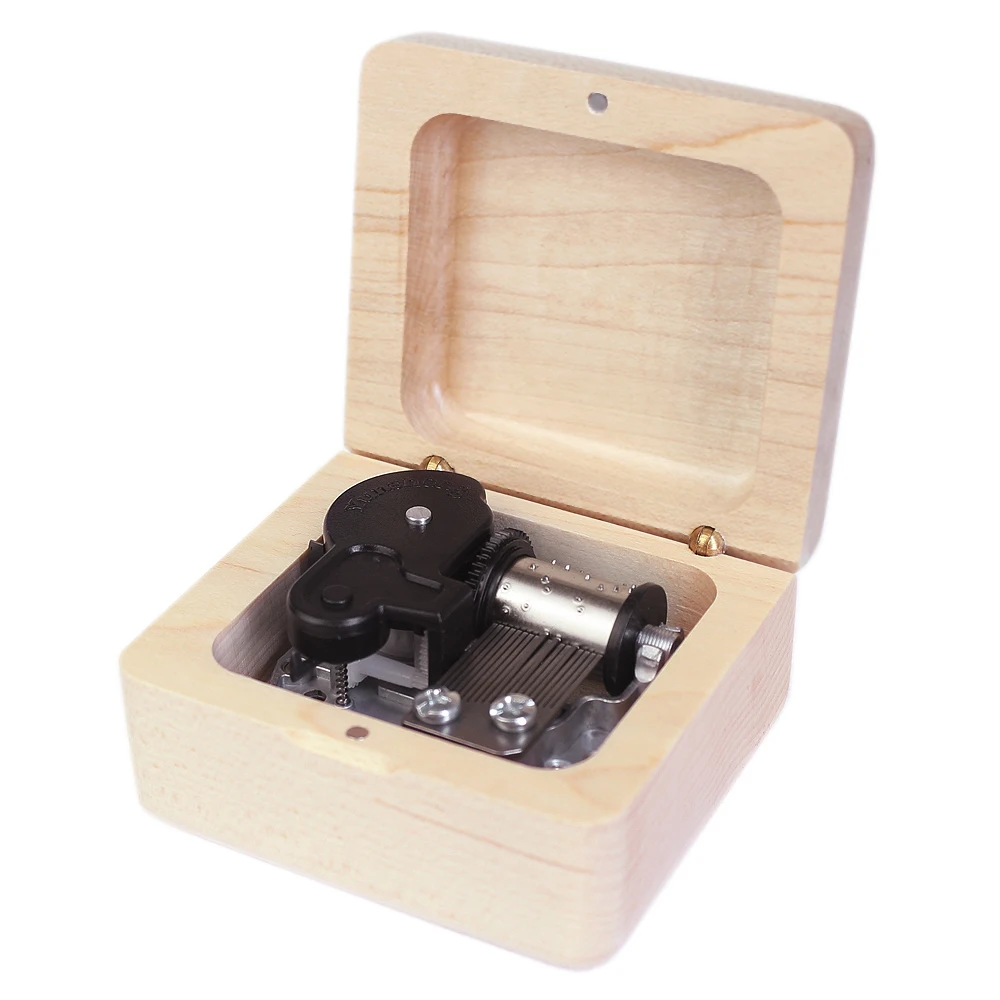 Sinzyo Handmade Wooden The lord of rings Music box birthday Gift For Christmas/Birthday/Valentine's day gift boxs Maple