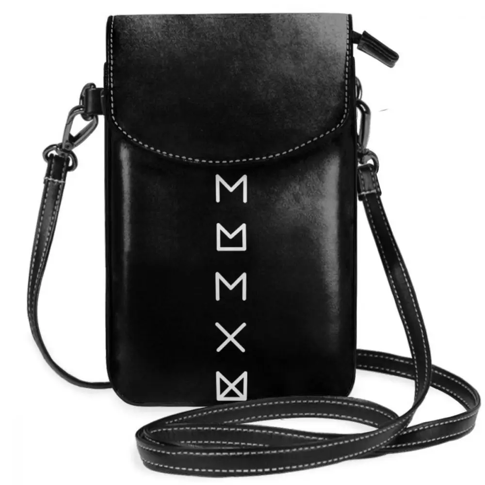 Monsta X сумка на плечо Monbebe V2 кожаная сумка многофункциональная Высококачественная женская сумка с узором женская сумка через плечо подростковый тонкий кошелек - Цвет: Monbebe V2