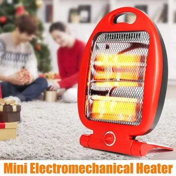

800W 220V Home Electric Heaters Adjustable Mini Microelectronic Winter Warm Heater Mini Electromechanical Heater for Home Office
