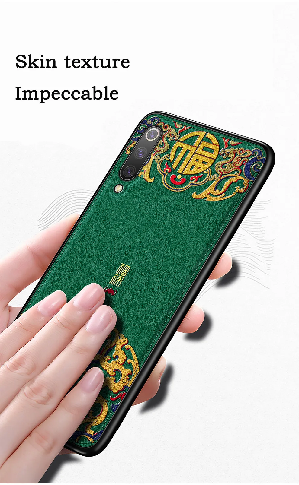 Чехол из искусственной кожи с сильным тиснением для Xiaomi mi 9 9 Pro, противоударный мягкий чехол для задней панели Xiaomi mi 9 для Xiao mi 9 Pro