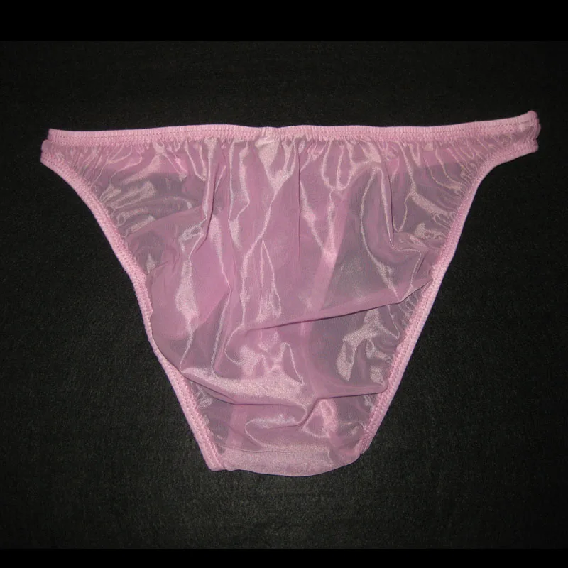 High-end Gay Men Underwear Transparent Lyca Fabric Underwear Male Cool Sexy Elephant Nose Big Pouch Briefs 2