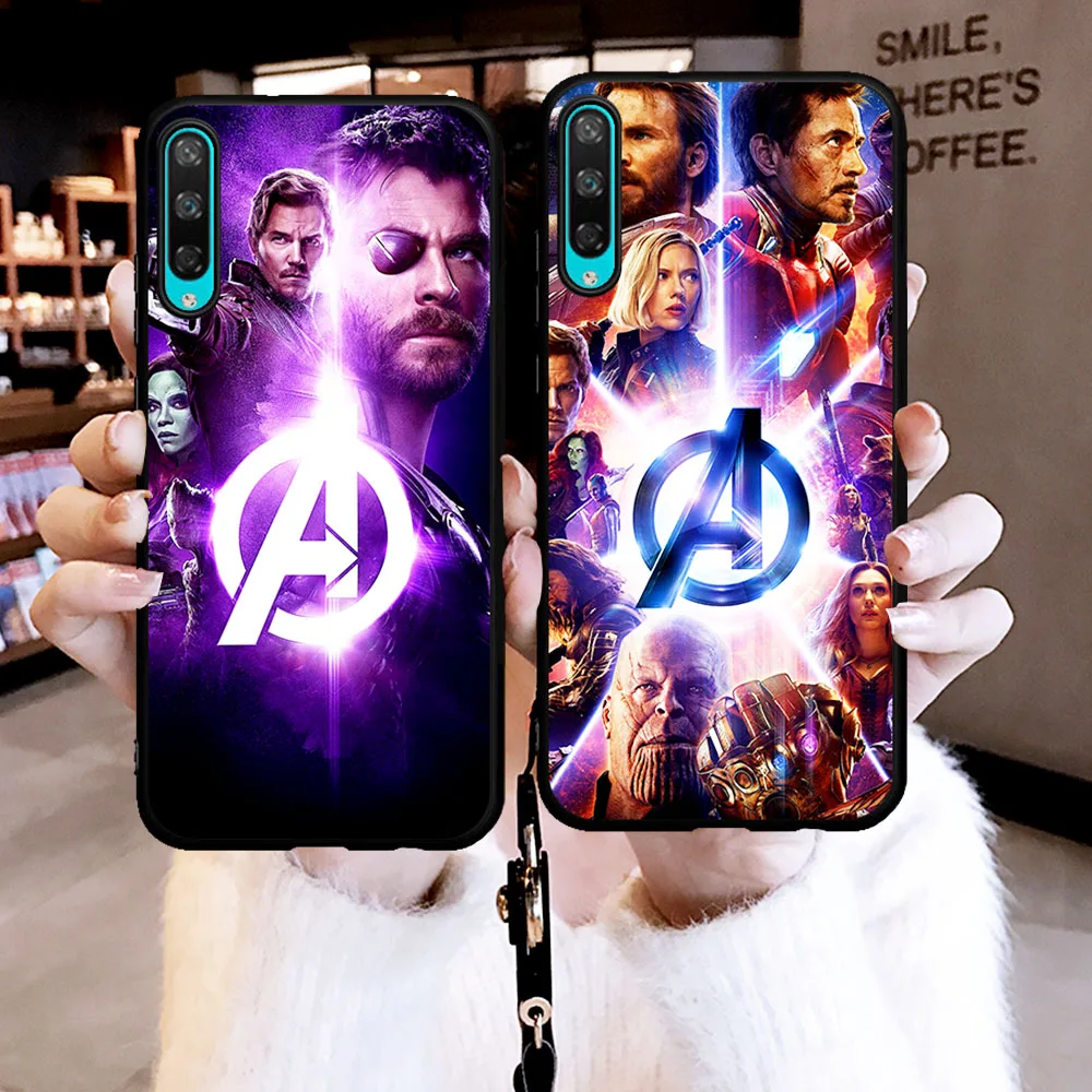 

Phone case for Huawei Honor 8 Lite 8A 8X 8C 8S 9X Pro 10Lite 20 Pro V20 10i 20i Luxury Iron man Soft Cover coque funda
