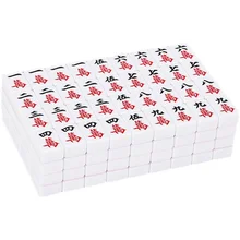 Mahjong Mini Official Professional Pink  Board Game Retro Family Adult Mahjong Set Full Size Juegos De Mesa Multiplayer Game