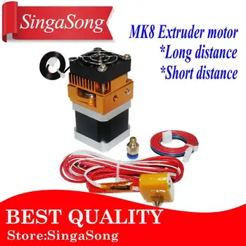 

Nema17 Stepper Motor 42 Motor Nema 17 Motor 42BYGH 17HS4401 Motor with MK8 Extruder Head J-head Hotend 0.4mm Nozzle Kit