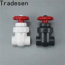 1 шт. UPVC I, D 20 мм/25 мм/32 мм/40 мм пластиковые задвижки клапан контроля потока прецизионный регулирующий клапан маховик переключатель клапан