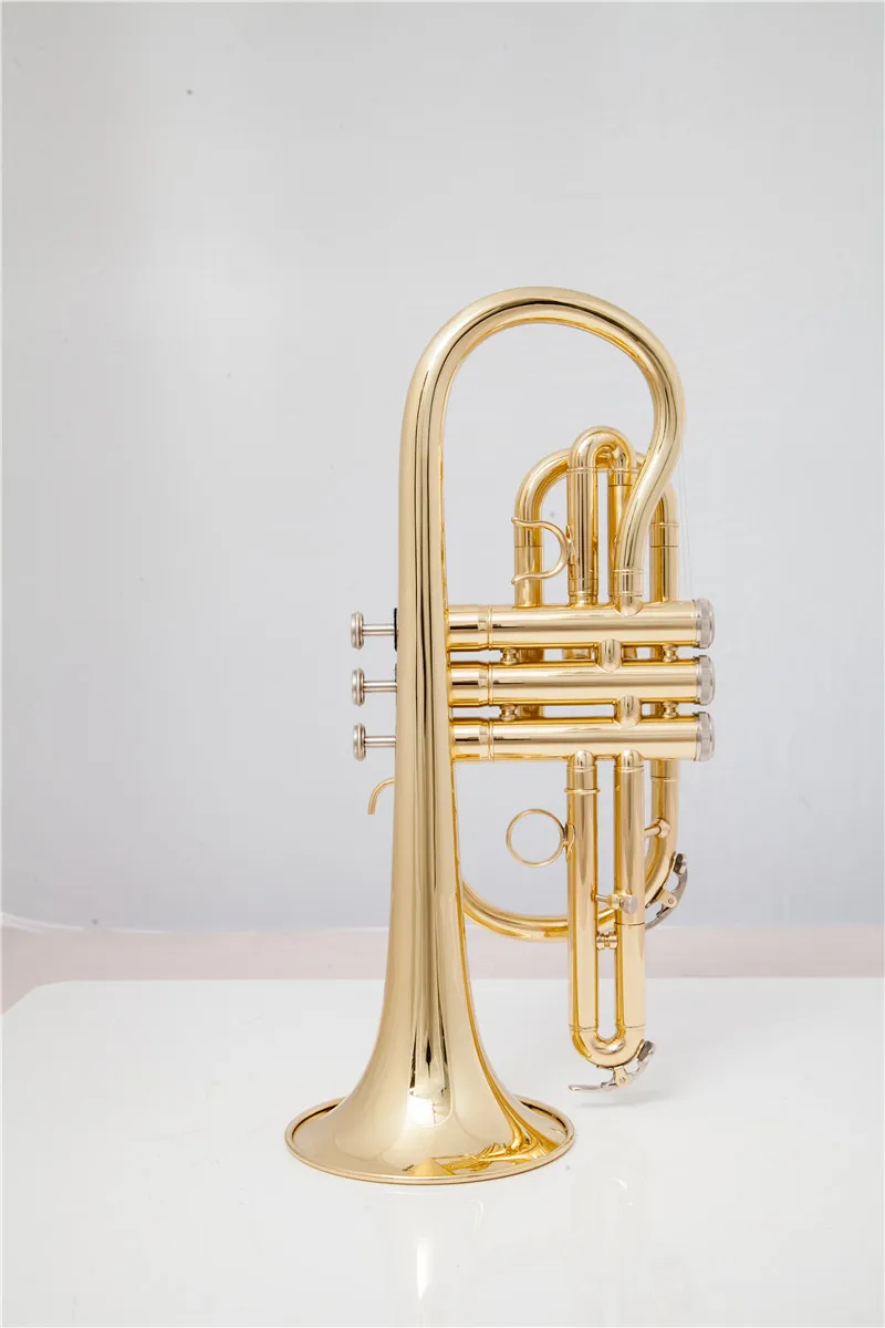 Il belin High Quality Golden Bb Cornet trumpet brass with Case and Mouthpiece Musical instruments