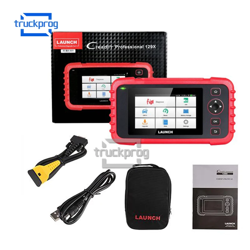Считыватель кодов OBD2 OBD II Launch CRP129X сканер коробки передач двигателя ABS SRS
