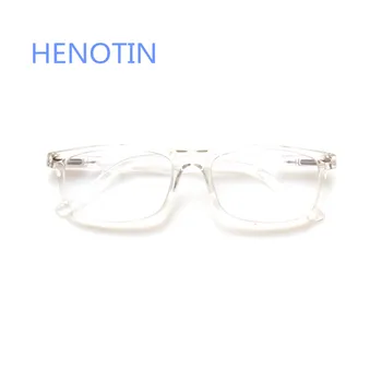 

Fashion Transparent Eye Frame Anti-Fatigue Reading Glasses Plastic Round Reader Reader