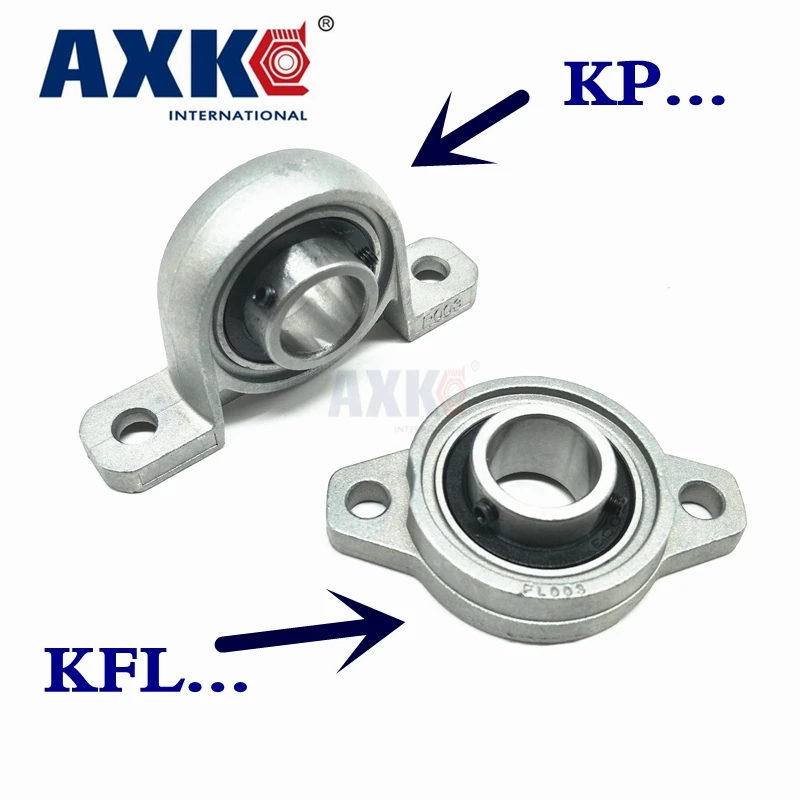 

AXK KFL08 KP08 KFL000 KP000 KFL001 KP001 Bearing Shaft Support Spherical Roller Zinc Alloy Mounted Bearings Pillow Block Housing