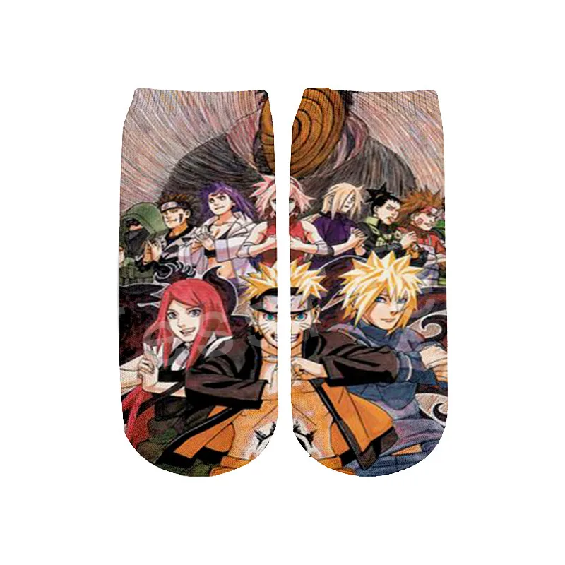 Рождественский Санта-Клаус, 3 Dfull, с принтом, для женщин, мужчин, мальчиков и девочек, с героями мультфильмов, Harajuku, повседневные новые модные носки, стиль-1