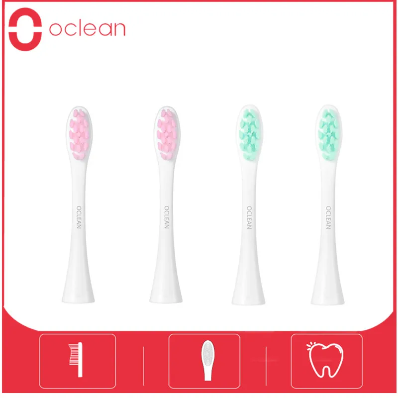 2 шт. сменные насадки для электрической зубной щетки Oclean X/ SE /One/ Air|Насадки зубных