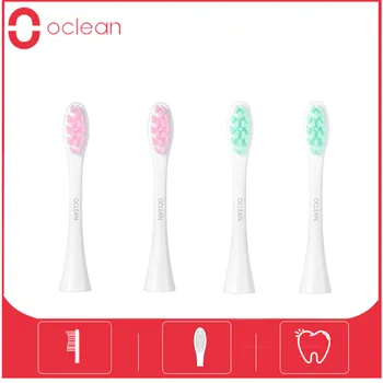 

Original 2Pcs Oclean X/ SE /One/ Air Replacement Brush Heads Automatic Electric Sonic Toothbrush Deep Cleaning Tooth Brush Head