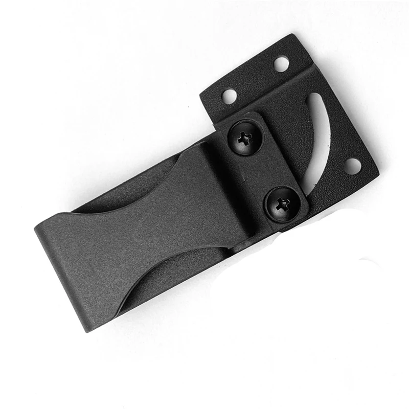 Outdoor Universal Small Strap System Belt Clip Holder Scabbard Clamps With Screws For Kydex Sheath Holster