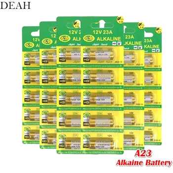 

30pcs/Lot Alkaline Battery 12V 23A 23GA 21/23 A23 A23S E23A EL12 MN21 MS21 V23GA MN21 L1028 RV08 GP23A K23A For Doorbell remote
