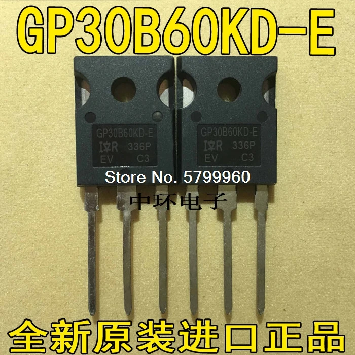 10 шт./лот GP30B60KD-E 30A 600 в транзистор | Электронные компоненты и принадлежности