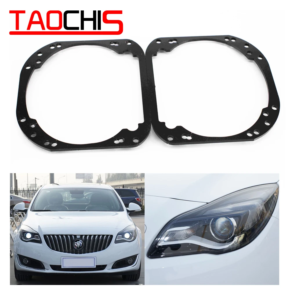 

Taochis Car Styling frame adapter module set DIY Bracket Holder for Buick Regal 2014 Hella 3r 5 Q5 Projector lens