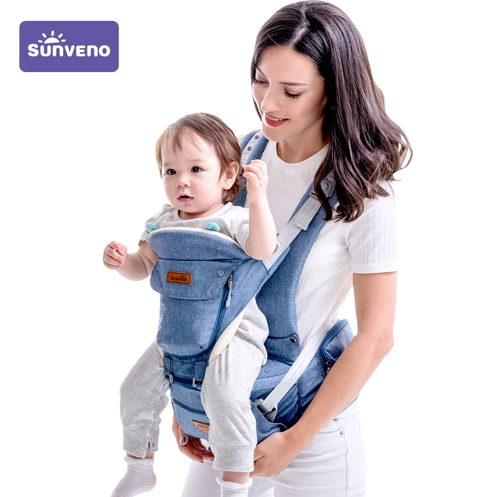 Baby Carrier Pouch Hipseat Sling-Backpack Comfortable Newborn SUNVENO Wrap Front-Facing