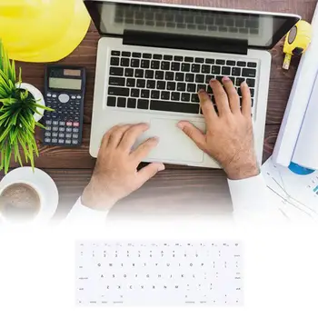 

10 Colors Soft Silicone Keyboard Cover Sticker Film 13" Macbook 15" Computer Pro (2015 or Accessories Air For Apple 17" old C5D6