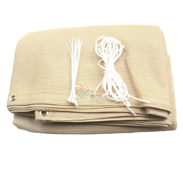 Három Típusú Minőségi Szürke Sárga, Uv-Ellenes Napfényellenes Nettó Testreszabott Otthoni Kert Veranda Védő Kerítés Erkély Fényvédő - Image 3