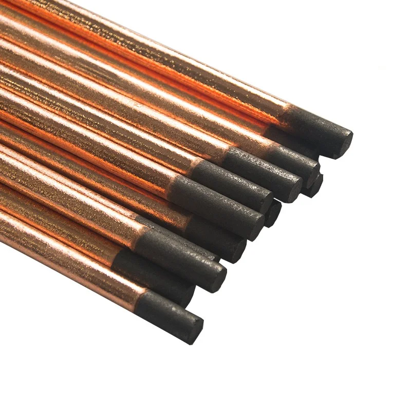 Round Arc Air Gouging Carbon Rod Bar 4-10mm Welding DC Gas Gouging Gun Electrode Graphite Rods Soldering Supplies 5pcs welding rods tin solder rod carbon arc rods