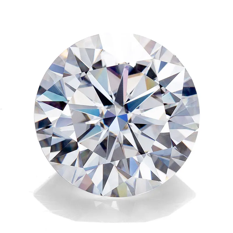 8mm D color Top Quality Round Cut Loose Moissanite Gemstone Factory For Fine rings Jewelry Wholesale Price Moissanite Diam