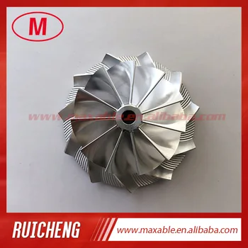 

RHF5HB 50.39/68.01mm 11+0 blades turbocharger high performance billet/milling/aluminum 2618 compressor wheel