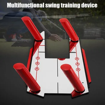 

Golf Gloves Trainer Teaching Auxiliary Equipment Push Swing Practice Acrylic Board Tool ENA88