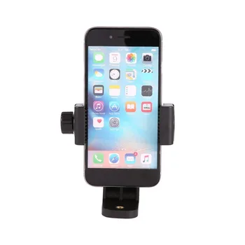 

Universal Adjustable Tripod Mount Cell Phone Clip Vertical Bracket Clip Clamp Holder 360 Adapter For iphone Samsung Dropshipping
