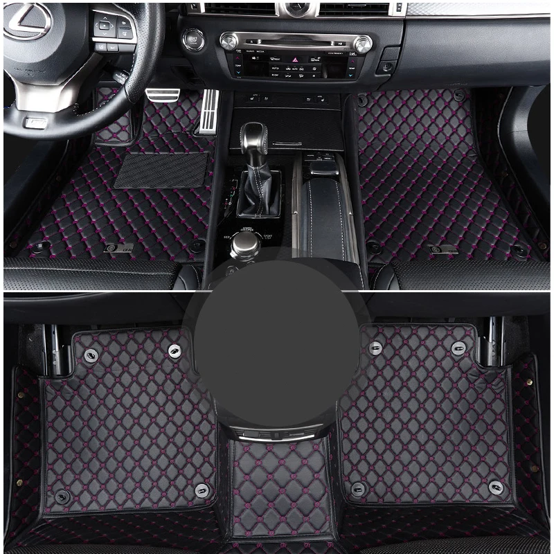 Lsrtw2017 аксессуары кожаные автомобильные коврики для lexus gs 2005 2019 2018 2017 2016 2015 2014 2013 2012