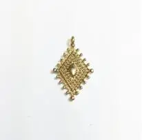 gold Eruifa, популярные, 10 шт., 30 мм* 18 мм, Geomet, Ryrhombus, подвески, золото, Полированное Серебро, подвески, Подвески для изготовления ювелирных изделий, ожерелья, сделай сам - Окраска металла: gold