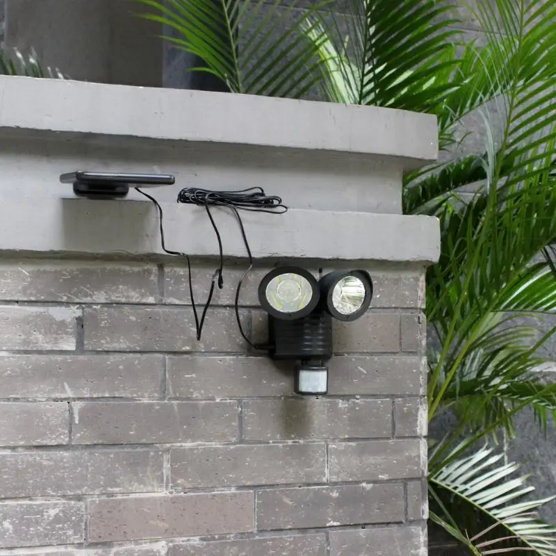 22 LED Outdoor Solar Light Dual Detector Motion Sensor Security Lighting Waterproof Street Wall Lights Garden Yard Wall Lamp