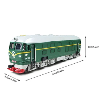 

Simulation 1:87 Alloy Train Locomotive Model Toy Acousto-optic Train Toys for children Boy Kid Gift Decoration Toy