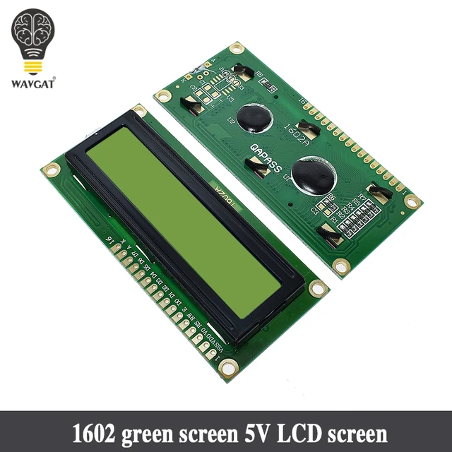 LCD1602 ЖК-модуль Синий экран IIC/I2C 1602 для Arduino 1602 ЖК-дисплей UNO r3 mega2560 Зеленый экран 5