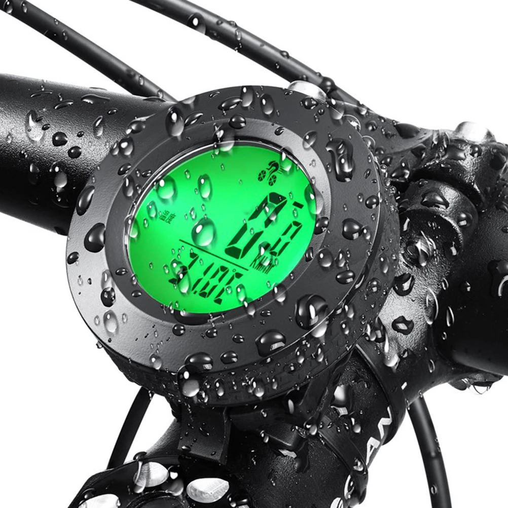 FRIFLY Bike Computer Bike Speedometer Wireless Bike Odometer Waterproof Cycle Computer with LCD Backlight Display