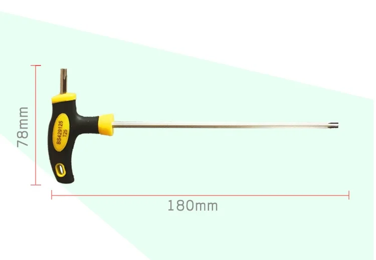 Велосипедный велосипед Велоспорт T25 p-ручка Torx совместимый ключ инструмент для ремонта