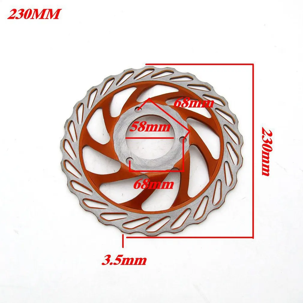 Brake disc 230mm diameter iron plate