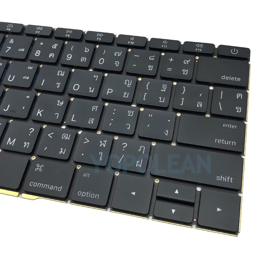 A1708 Таиланд Тайская клавиатура на замену для Macbook Pro retina 1" Late Mid