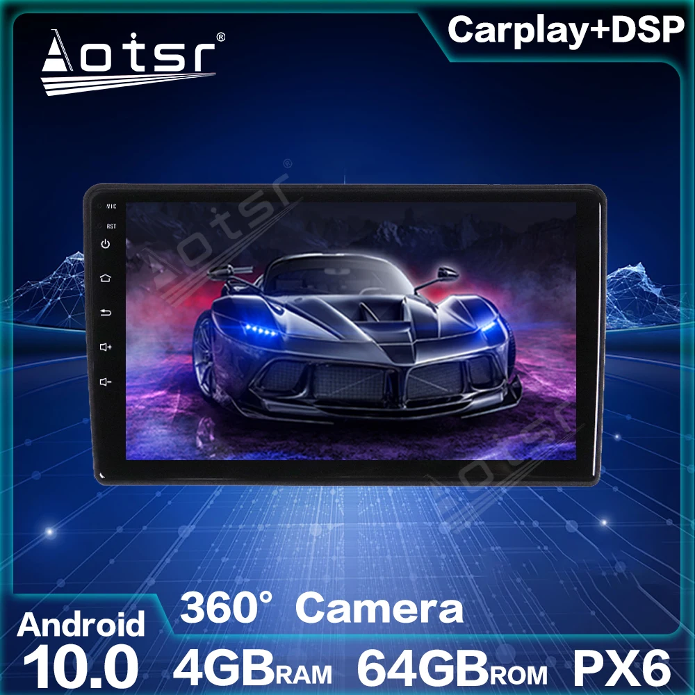 Android 10 0 64 ГБ Автомобильный GPS навигатор Авто Стерео для Chevrolet Epica Lova Captiva