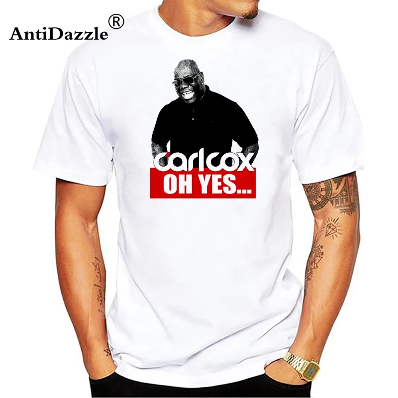 Carl Cox футболка Великобритания поп музыка DJ футболка рок диско вечерние летние классические футболки