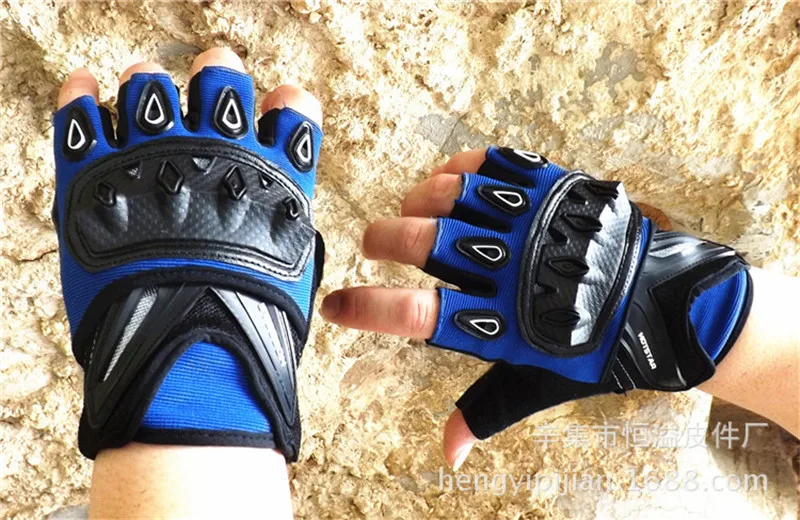 Уличный Спортивный Тактический Перчатки с половинными пальцами противоскользящие износостойкие перчатки для езды на велосипеде, защитные перчатки для альпинизма - Цвет: as pic