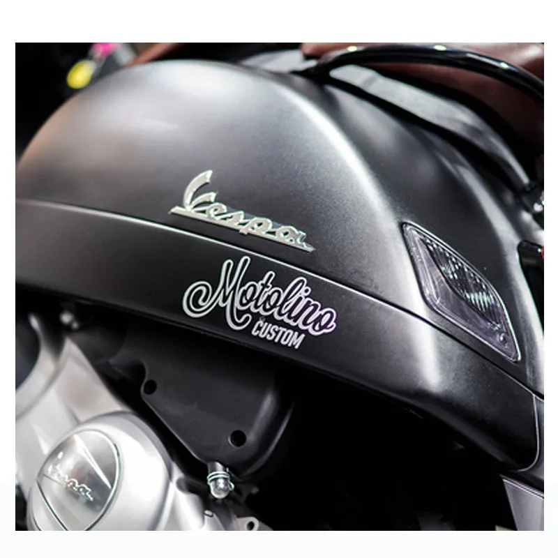 Стикеры мотоцикла стикер тела наклейка на шлем для всех Мотоцикл Vespa gtv gts 300 Sprint 150 primavera 150 LX