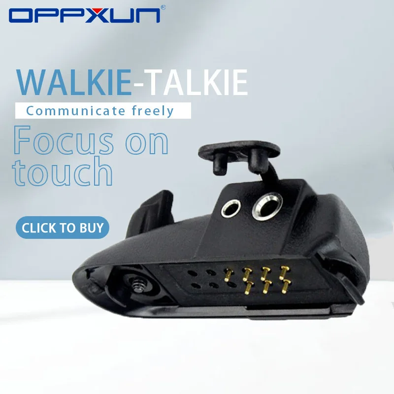 Adaptador de 2 pines para WalkieTalkie, GP328, 3,5mm/2,5mm, para motorola GP340, PTX760, PRO5150 a GP300, GP88S