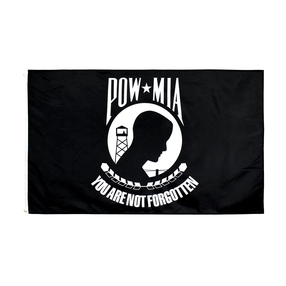 

Xiangying hanging 90*150cm You are Not Forgotten Prisoner of War POW MIA Flag For Decoration