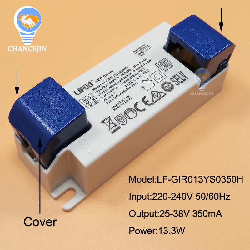 LiFud Светодиодная лампа драйвер Φ серии 25 42V 135mA 160mA 180mA 200mA 250mA 300mA 350mA CE CB TUV SAA RCM