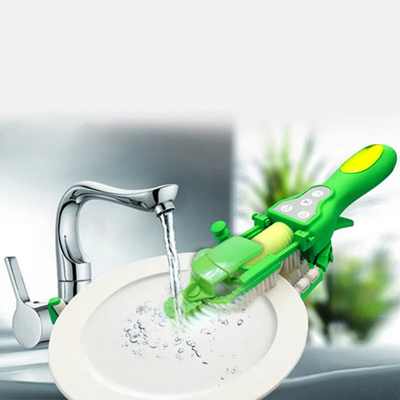 

Handheld Automatic Dish Scrubber Kitchen Dishwasher Brush IPX5 Waterproof Environmental Protection Water Saving Dishwasher EU Pl