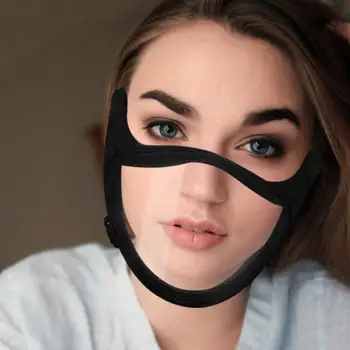 

Respiratory Protection Helmets Nose And Mouth Helmet Anti-fog Face Shields Anti-Saliva Visor Transparent Face Shield For Mouth