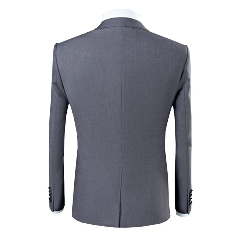 PAULKONTE Men's Wedding Suits High Quality Business Casual Fashion Dresses Hosting Banquet Groomsmen's Classic Men's Suit